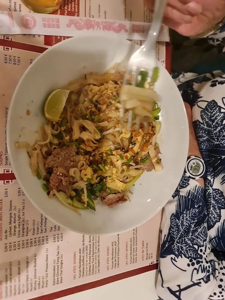 Pad Thai Poulet